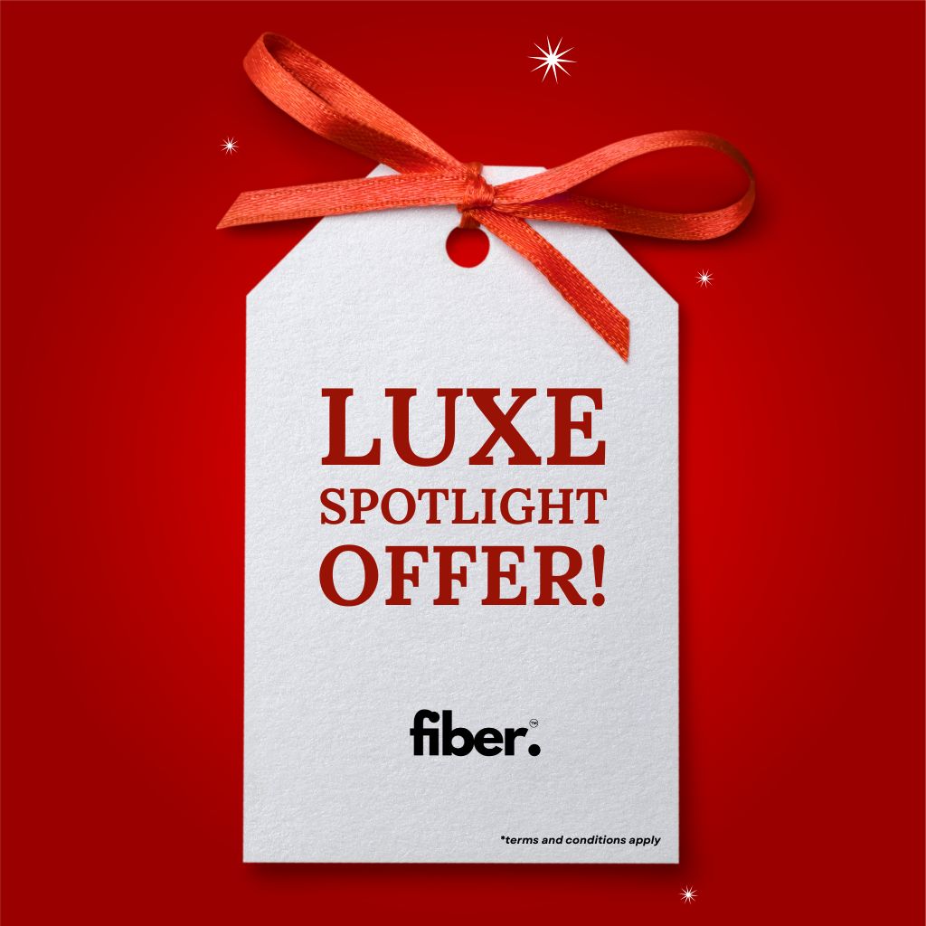 Luxe spotlight offer is the fiber luxe salon offer of the month.